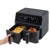 Double Friteuse À Air Chaud 8L Noir Clatronic FR3804H-Noir