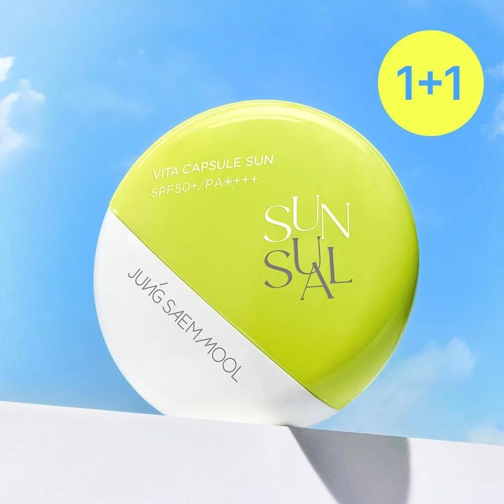 JUNG SAEM MOOL Sunsual Vita Capsule Sun + Free Gift