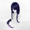 Eileen Genshin Impact General Raiden Wig Costume with Net