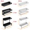 Refrigerator shelves,Strong Magnetic Absorption Rack,spice rack,With Paper Roll holder,Kitchen Supplies Storage Rack With Hook