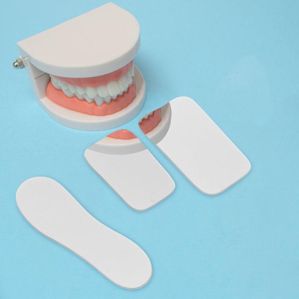 5Pcs/set Glass Intraoral Dental Reflector Double-Sided Mirror Intra Oral Reflector Dentistry