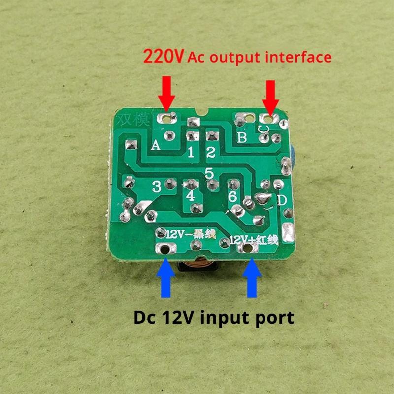 1PC 40W DCAC Inverters Module Board 12V To 220V Boosters with Stable Performances for Electronics