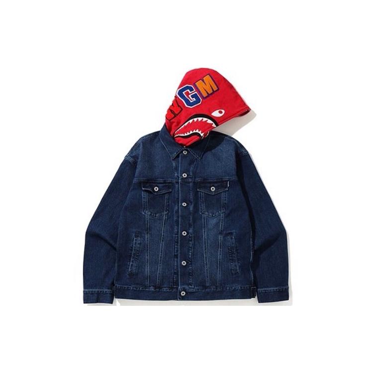 A BATHING APE Denim Jacket Unisex 0ZXJKM10004XE