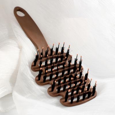1/2/3 Pcs Pente de Cuidado Capilar de Cerdas de Javali Reduz Frizz Estática Escova de Massagem do Couro Cabeludo Pente Nutritivo para o Couro Cabeludo