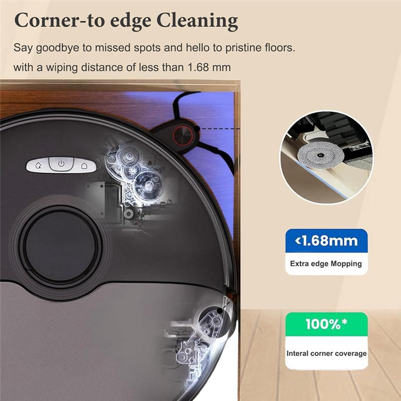 For Roborock S8 Maxv Ultra Robot Vacuum Cleaner Main Side Brush Hepa Filter Mop Cloth Dust Bags Accessories-B61B