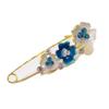 Tulip Corsage Safety Pin Brooch - Anti-Exposure Lapel Pin for Cardigans and Coats