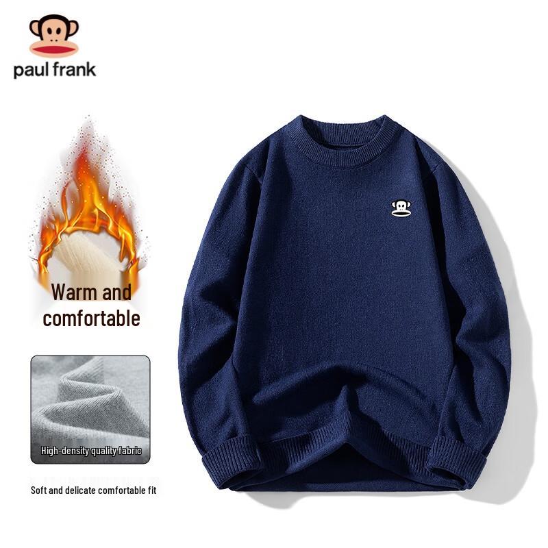 

Paul Frank Men s Loose Fit Crew Neck Knit Sweater L
