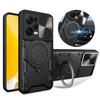 Funda deslizante para Poco X5 Pro 5G, con protección para lente de cámara y anillo magnético para Poko Little X5 X 5 Pro X5pro