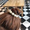 1 Pcs Woman Big Pearl Hair Ties Fashion Korean Style Hairband Scrunchies Girls Ponytail Holders Rubber Band Hair Accessories
