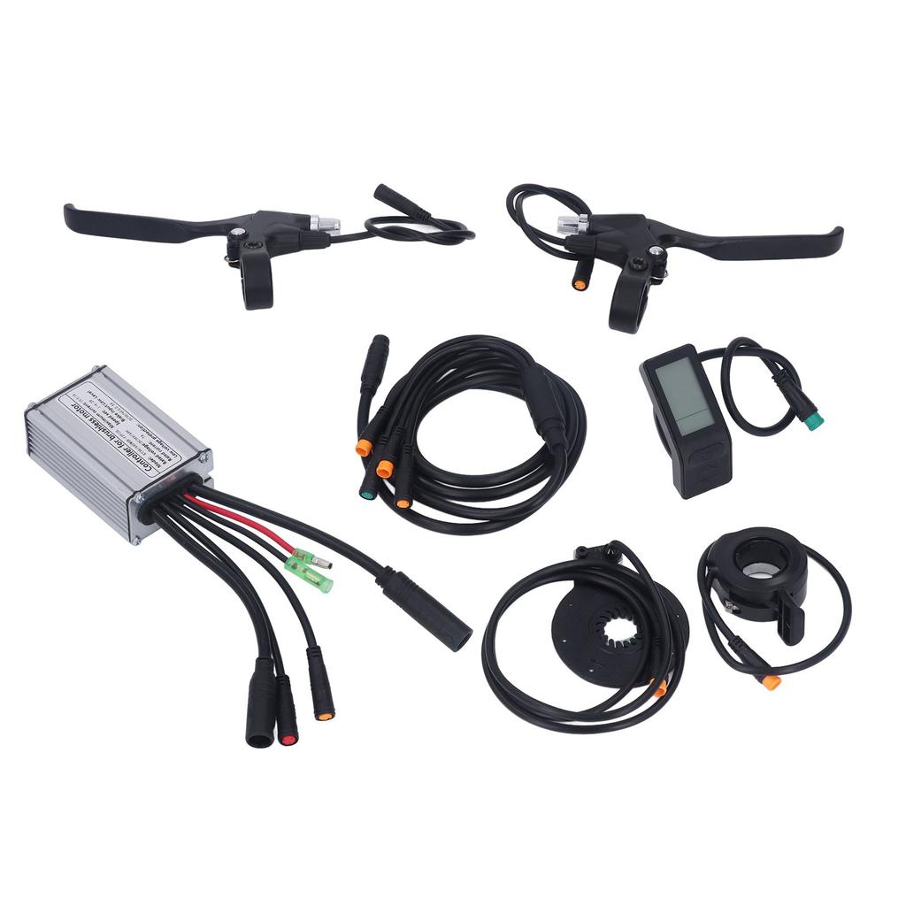 Electric Bike Modification Kit Waterproof 15A Controller LCD4 Panel Kit for 250W Motor