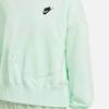 Nike Lässiges minimalistisches bequemes Kapuzenpullover-Sweatshirt Damen-Sweatshirt Hellgrün DQ5534-394