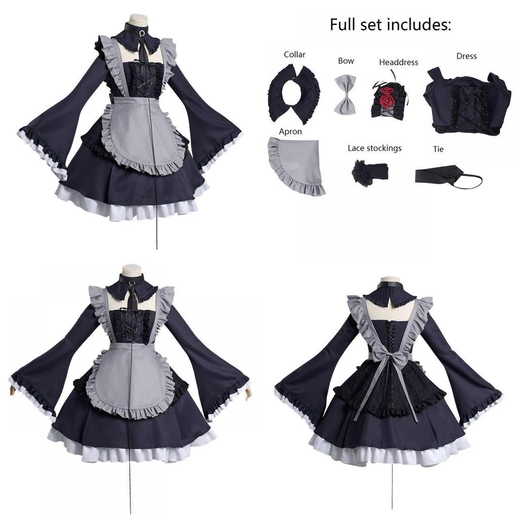 Anime My Dress Up Darling Maid Costume For Cosplay And Halloween