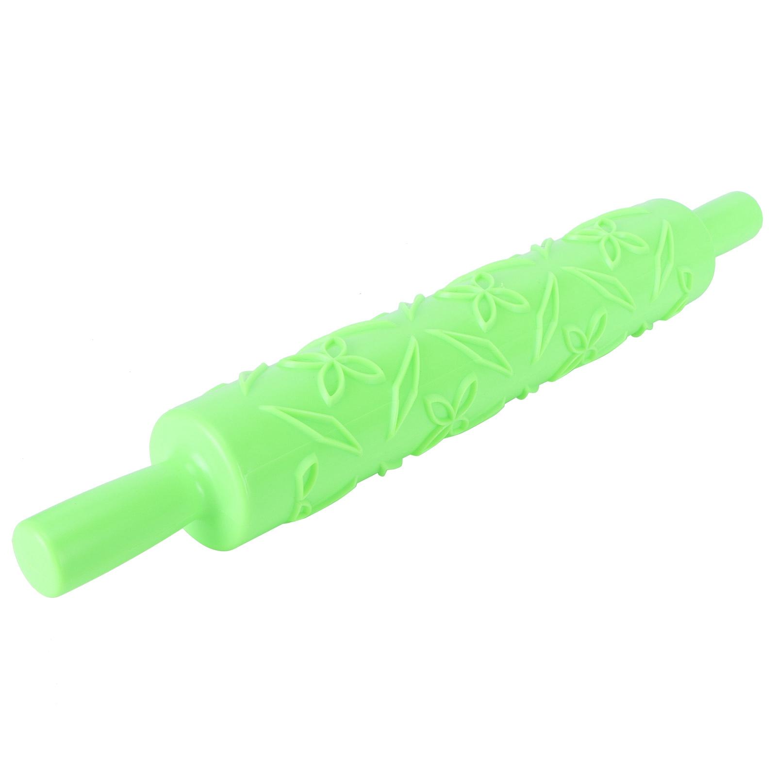 

Fondant Cake Rolling Pin Embossing Roller Bakery Cookies Pastry Decorating ToolsSalix Leaf
