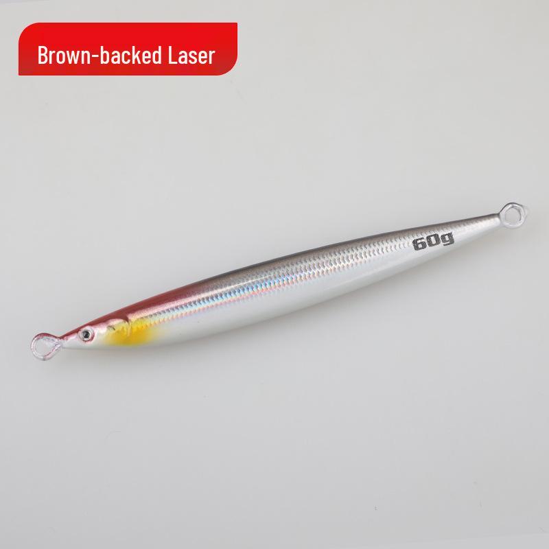 Little Jack schnell sinkende leuchtende Eisenblech-Köder 60g-180g für die Meeresfischerei