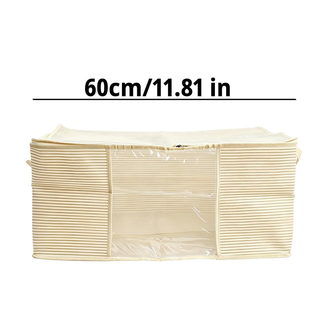 Vliesstoff Organizer Tasche Groß Kleidung Bettdecke Aufbewahrungstasche Faltbar Platzsparend Behälter Pack Hohe Tragfähigkeit