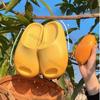 Fashion Women Trendy Cute Mango Indoor Platform Slippers Female Summer Thick Sole Anti-slip Bathroom Slides Comfortable Beach Sandals