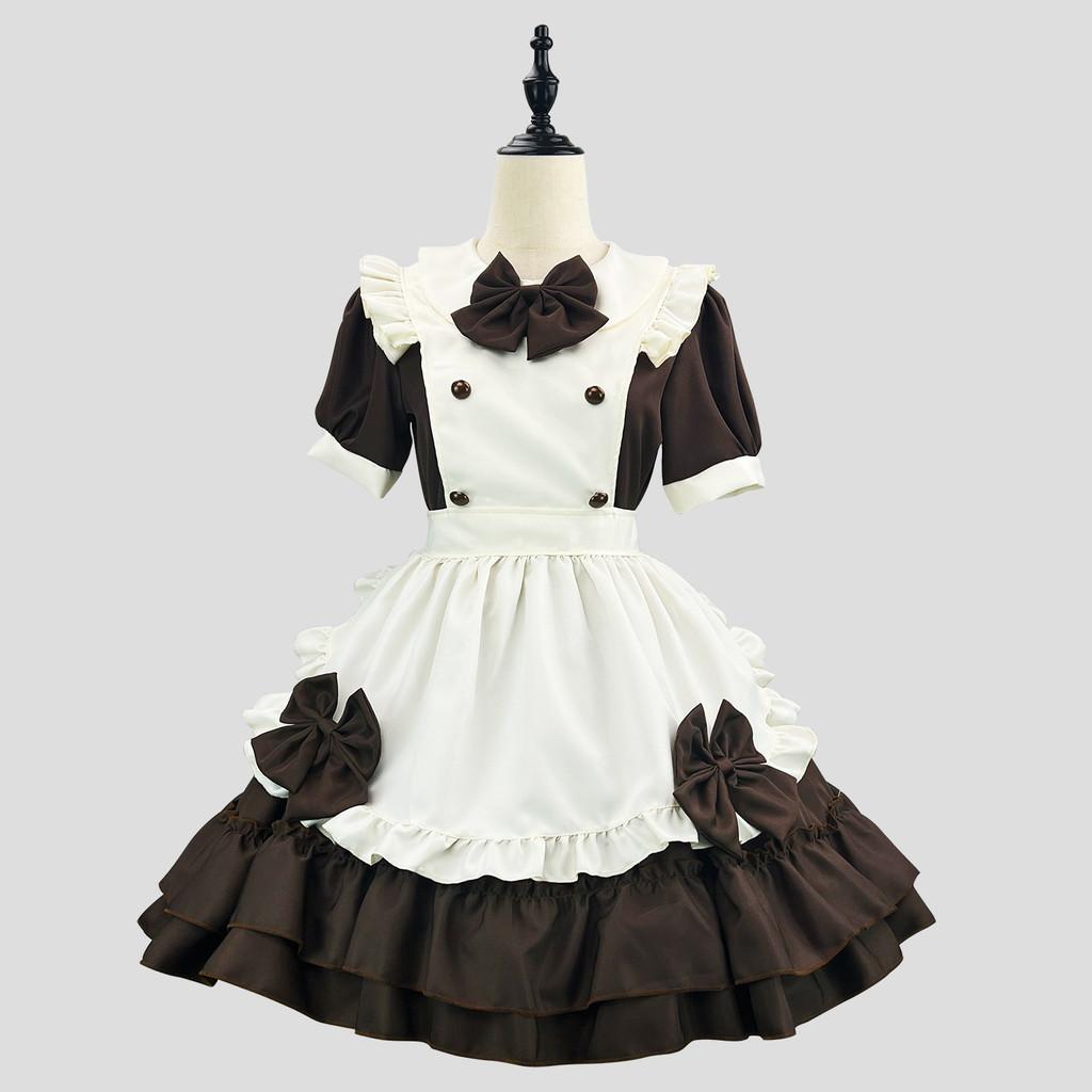 Japanese Lolita Cosplay Dress With Soft Fabric For Anime Costume Events