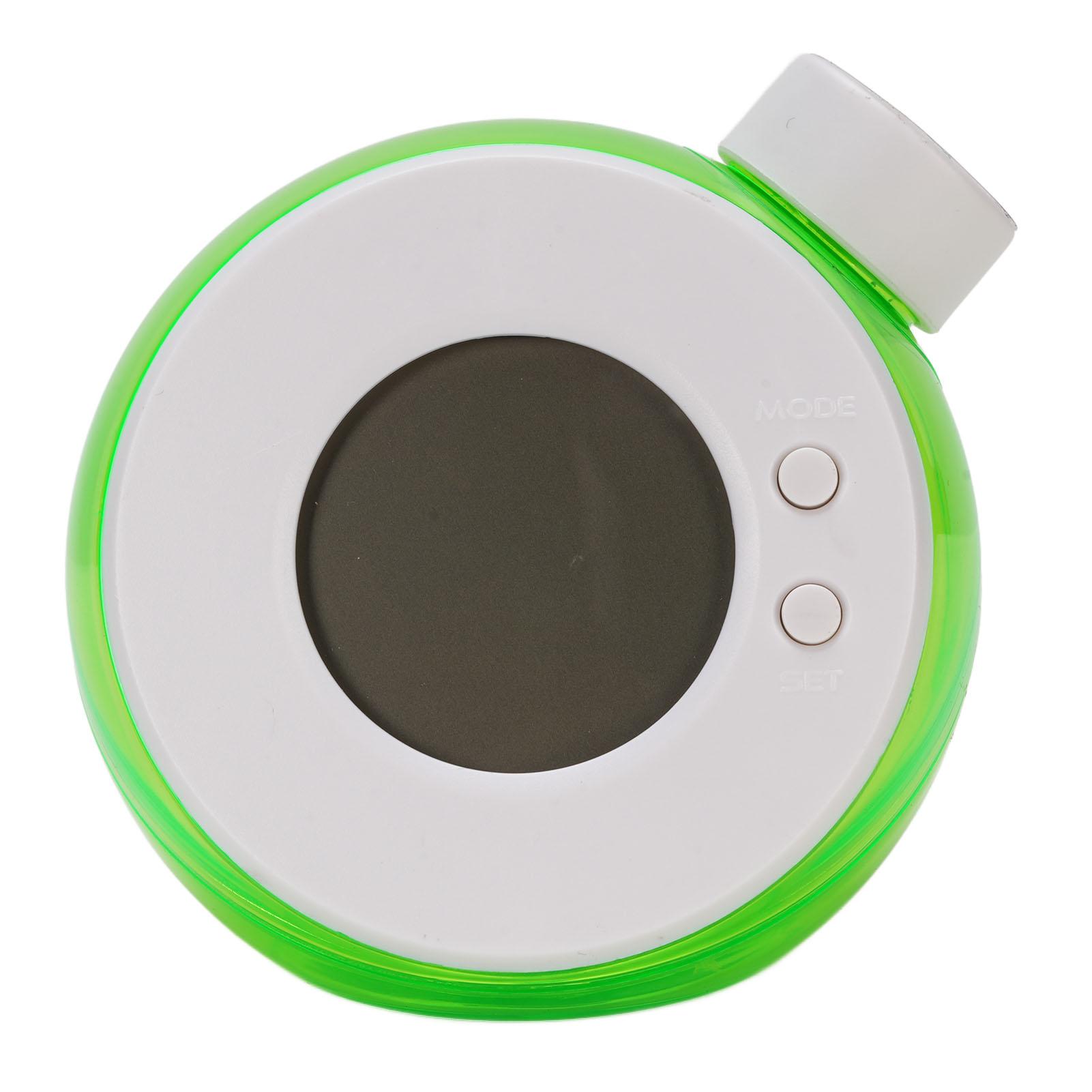 

Water Powered LED Digital Alarm Clock Quiet Water Energy Clock for Nightstand Bedroom Type 3