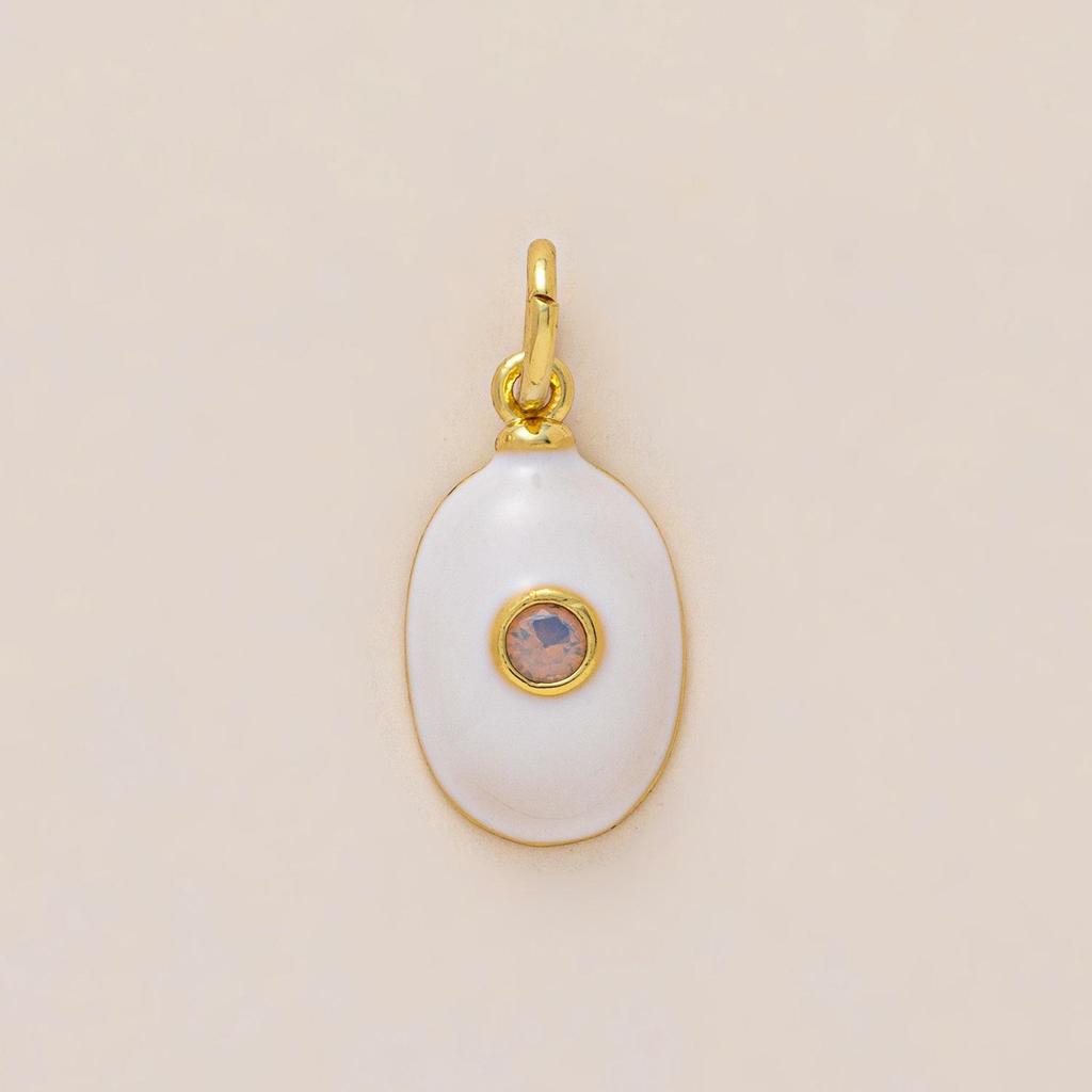 Dopamine Stainless Steel Zodiac Necklace with Zircon Pendant