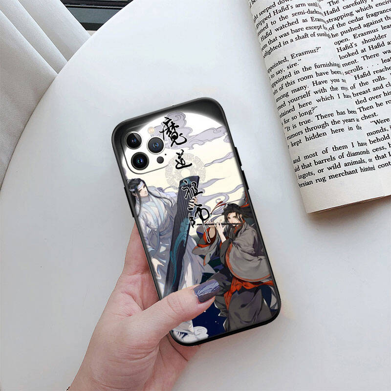 MH91 Mo Dao Zu Shi Phone Shell Case for iPhone 7 8 11 12 13 14 15 16 17 16E XS Pro Max XR X SE Air