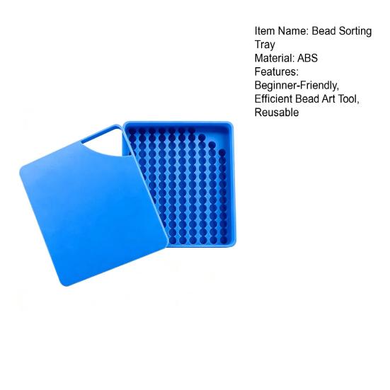Bead Sorting Tray 5mm Beads Picking Tray Time Saver Beads Organizer Tray for Melty Bead Crafting Reusable Mess-Free Efficient Bead Art Tool