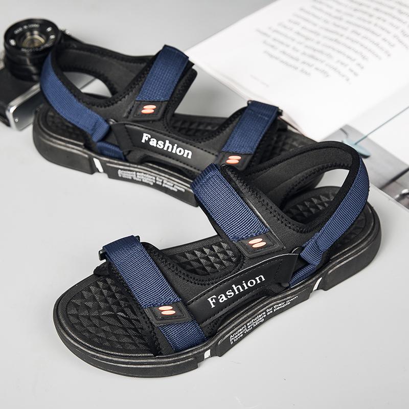 Super nákladově efektivní pánské módní pantofle Silné dno Vodotěsné Protiskluzové sandály Žabky Unisex plážová obuv