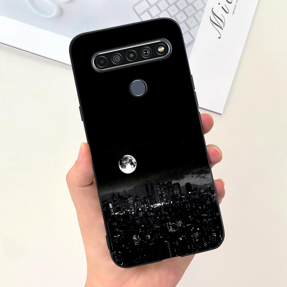 Für LG K51S Hülle LMK510EMW LM-K510 Stoßfeste Abdeckung Niedliche Astronauten Weiche Silikon Handyhüllen Für LG K41S LM-K410 LMK410EMW Coque