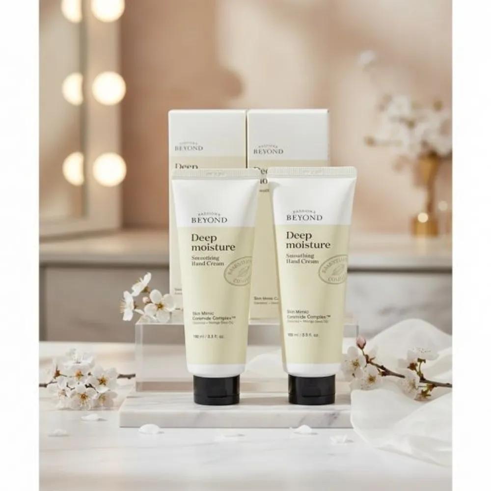 BEYOND Deep Moisture Smoothing Hand Cream 100ml + 100ml 381304 Deep Moisture Powdery Musk Scent