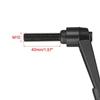 2pcs Black Adjustable Positioning and Fastening Handle Alloy Steel 7-shaped Rotating Handle  Worker