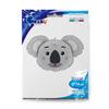 Foil Balloon Koala Head, 94 Cm
