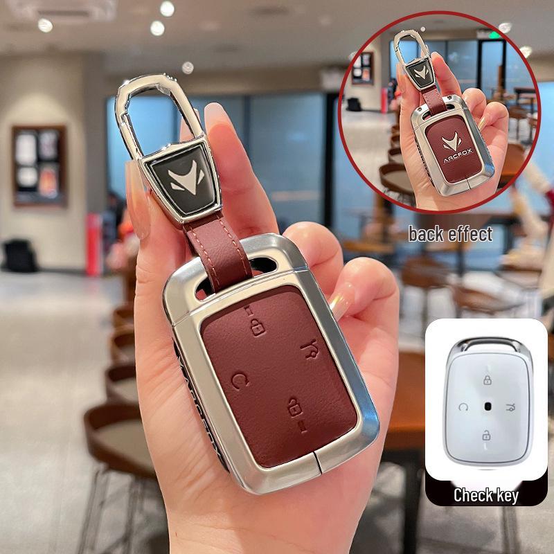 ARCFOX T1 Key Case 2025: Metal Remote Holder for New Energy PRO/PLUS/MAX Models