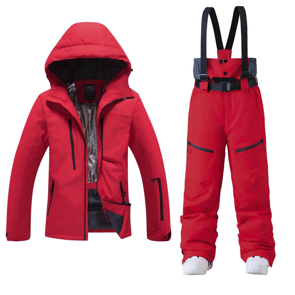 Unisex Waterproof & Windproof Ski Suit Set for Winter Sports