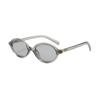 2024 Xiaohongshu Retro Oval Nerd Glasses with Anti-Blue Light in a Simple, High-End Style
