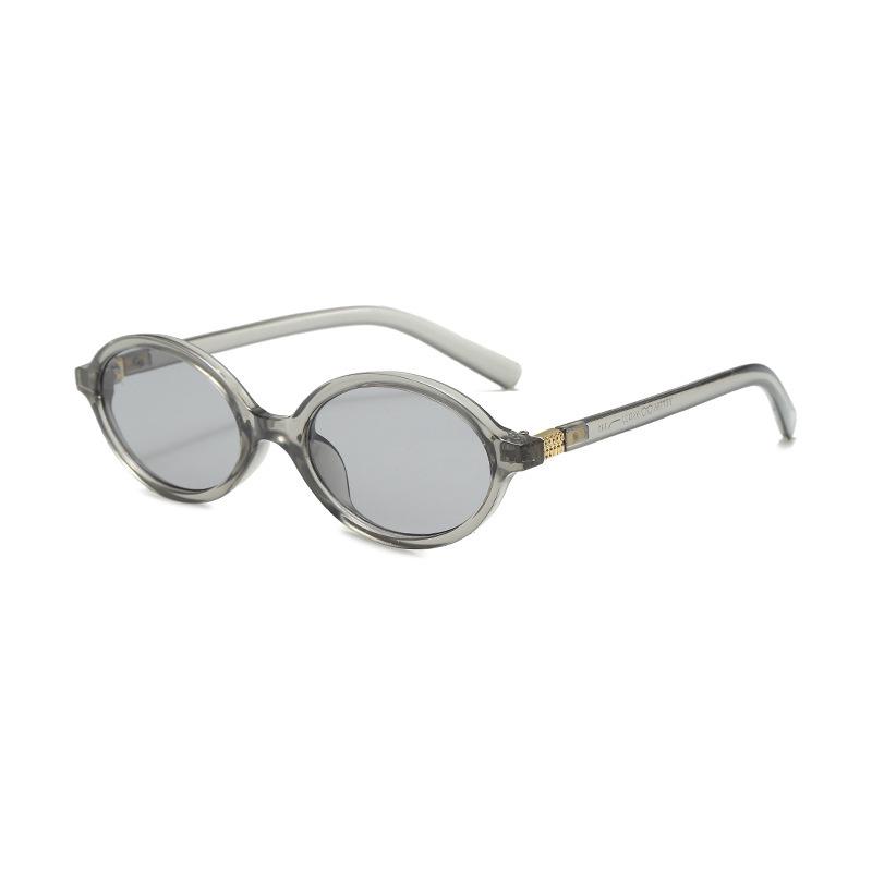 2024 Xiaohongshu Retro Oval Nerd Glasses with Anti-Blue Light in a Simple, High-End Style