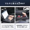 Car Steering Wheel Seat Desk with Seat Side Ideal for Laptop and Overnight Stays in Your Easy with Drink Holder 2-Way Table, Driver's Only, In-Car