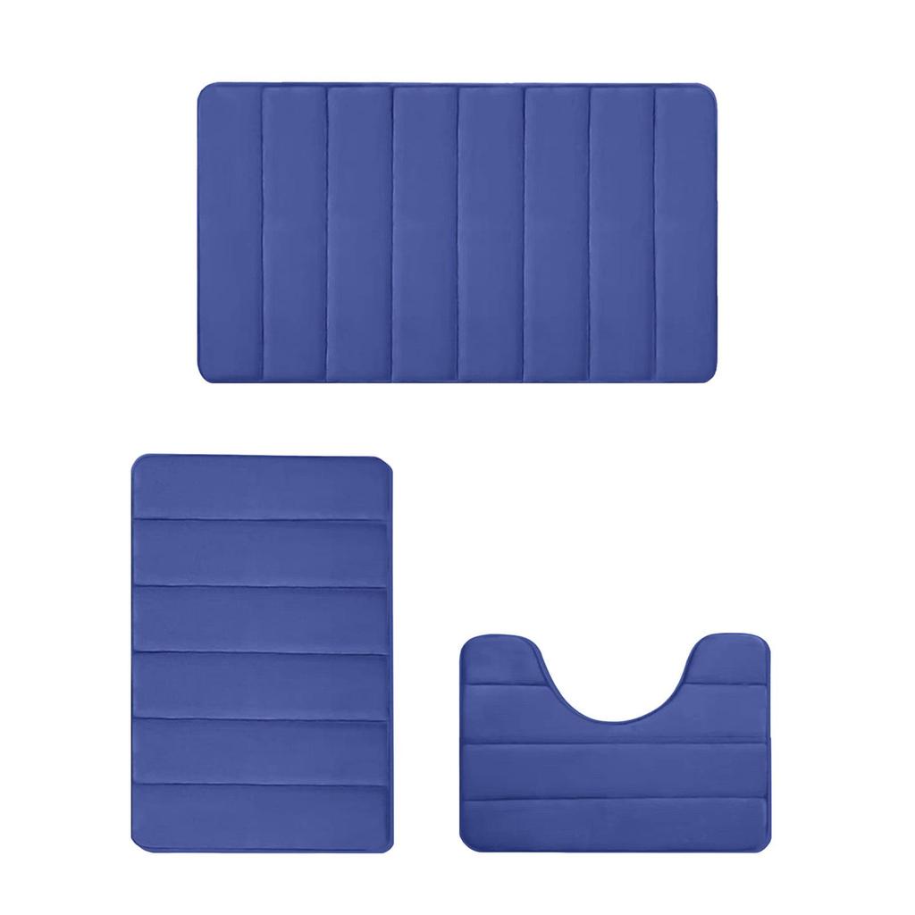 Soft Absorbent Coral Fleece Floor Mat – Solid Color, Wear-Resistant for Home, Bathroom, and Entrance