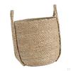 Basket Flower Plants Straw Pots Decor