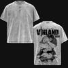 Thorfinn Karlsefni Printed Tee Anime VINLAND SAGA Clothing Men Women Retro Washed T-shirts Casual Tshirt Harajuku Cotton T Shirt