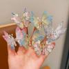 Movable Rhinestone Butterfly Hair Clip for Women and Children – Sweet & Cute Accessory