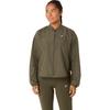 Running Wear NAGINO Running Adjustable Jacket 2012D138 Women's 300 (Dark Olive) XL