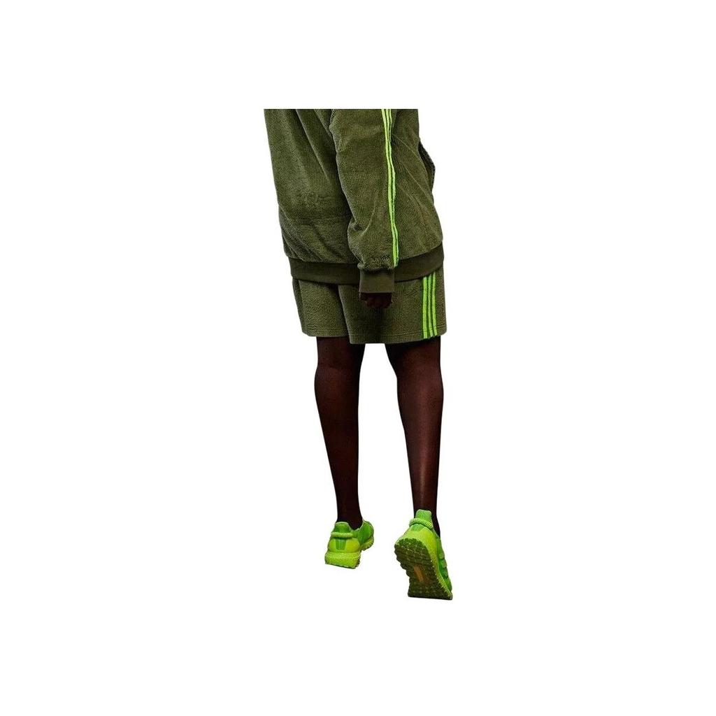 adidas Originals Comfortable Versatile Simple Five-Point Casual Shorts Women Shorts Green HC6021