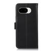 For Google Pixel 10a Case RFID Blocking Genuine Cow Leather Wallet Phone Cover