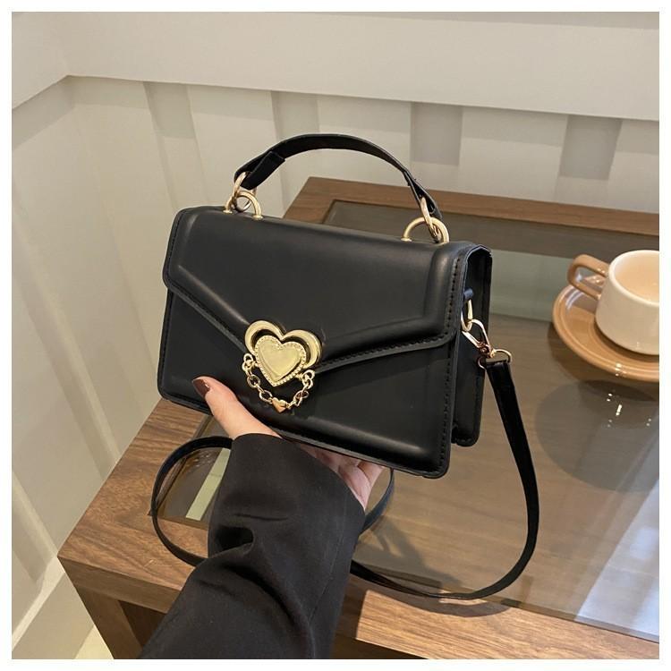 Stylish Korean Casual Handbag 2024 Fashionable Commuter Small Square Bag For Women