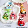 SpongeBob Solid Color Keychain: Cute Schoolbag Pendant & DIY Jewelry Accessory