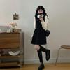 2026 Spring and Autumn New Style Fake Two Piece Doll Collar Design, Age Reducing Versatile College Style Dress for Women