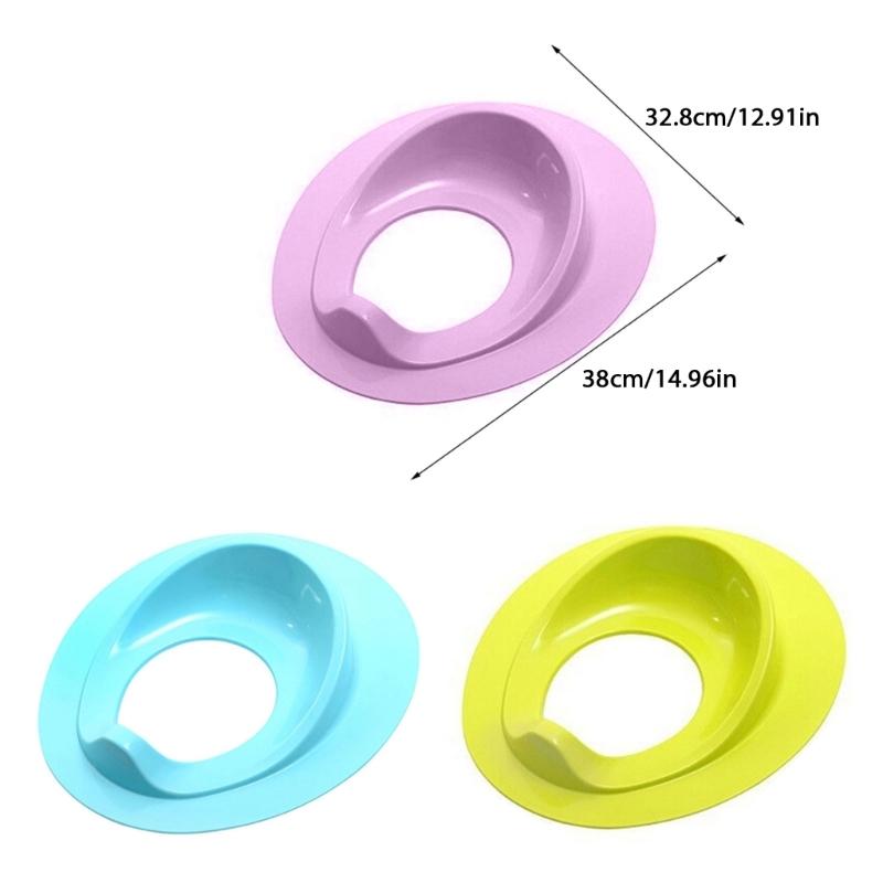 Stable Child Toilet Seat Insert Children's Toilet Pad Anti Skid Base Feature for Ages 2 Years and Up Easy Installation