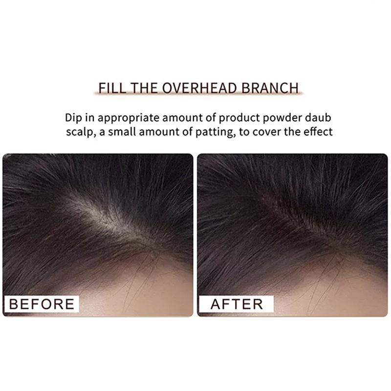 1Pc Water Proof Lasting Hair Line Powder In Hair Color Edge Control Hair Line Shadow Makeup Hair Concealer