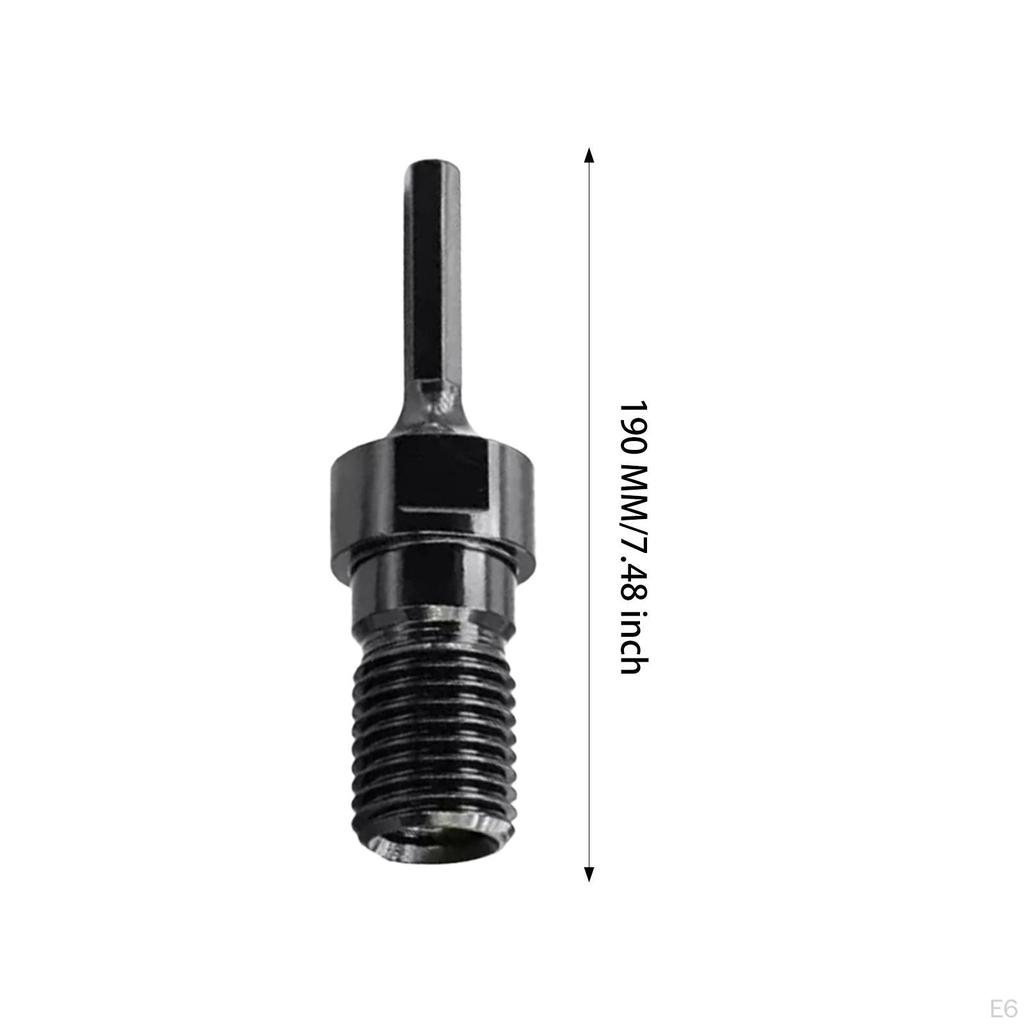 Connecting Rod, Extension Rod 190 Mm for Hole Saws, Adapter, Accessory Electric