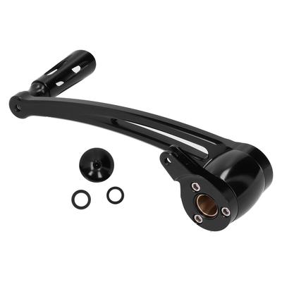 Motorcycle Modified Brake Pedal Lever Black Aluminum Alloy Fit for Touring 2014‑2020