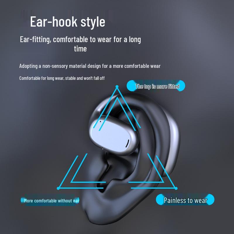 JS270 Cross-Border Bluetooth Earbuds: Dual Ear Hanging, Business & Sports, Long Standby, Universal Fit